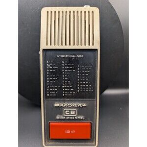Archer CB Senior Space Patrol Walkie‑Talkie • Vintage Radio Shack • Tested Power